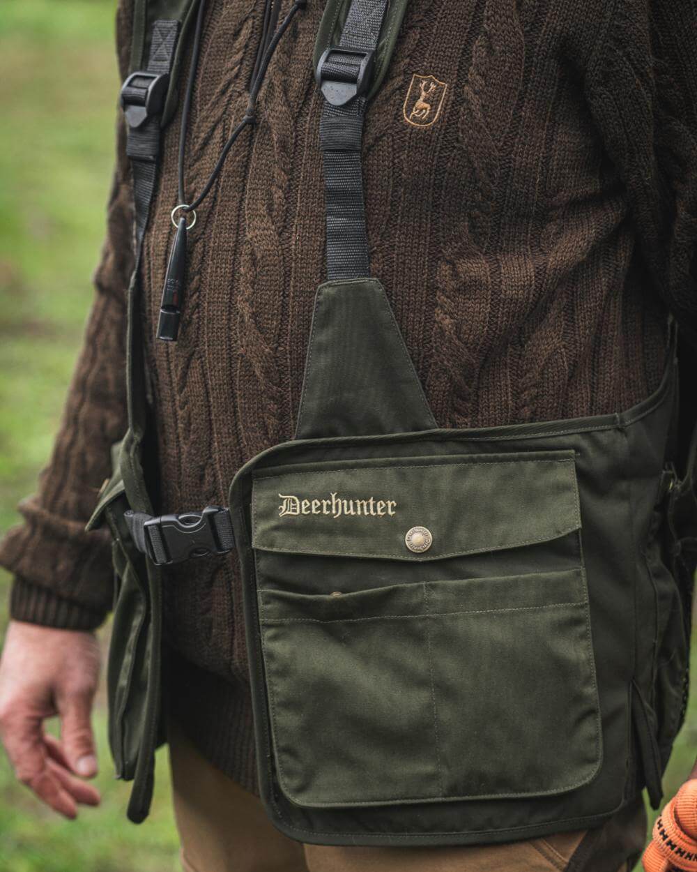 Светр DeerHunter Randall O-neck Knit (376 Art Green) Фото 2
